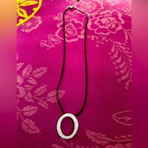 Swarovski pendant with Swan Snap detail